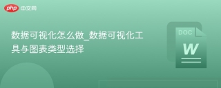 数据可视化怎么做_数据可视化工具与图表类型选择