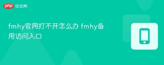 fmhy官网打不开怎么办 fmhy备用访问入口