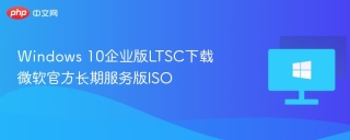 Windows 10企业版LTSC下载 微软官方长期服务版ISO