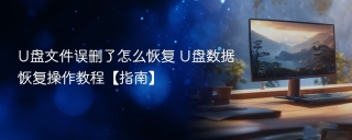 U盘文件误删了怎么恢复 U盘数据恢复操作教程【指南】