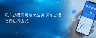 风车动漫网页版怎么进 风车动漫官网访问方式
