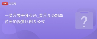 一英尺等于多少米_英尺与公制单位米的换算比例及公式