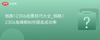 铁路12306抢票技巧大全_铁路12306高峰期如何提高成功率
