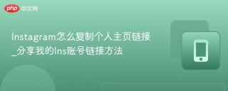 Instagram怎么复制个人主页链接_分享我的Ins账号链接方法