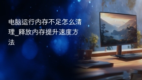电脑运行内存不足怎么清理_释放内存提升速度方法