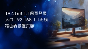 192.168.1.1网页登录入口 192.168.1.1无线路由器设置页面