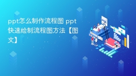 ppt怎么制作流程图 ppt快速绘制流程图方法【图文】