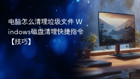 电脑怎么清理垃圾文件 Windows磁盘清理快捷指令【技巧】