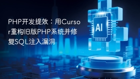 PHP开发提效：用Cursor重构旧版PHP系统并修复SQL注入漏洞