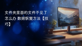 文件夹里面的文件不见了怎么办 数据恢复方法【技巧】