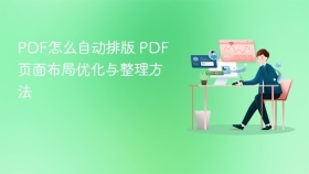 pdf怎么自动排版 pdf页面布局优化与整理方法 - php中文网