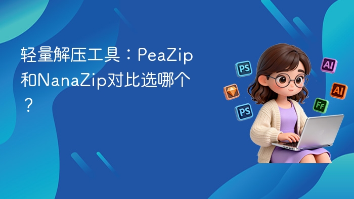 轻量解压工具：peazip和nanazip对比选哪个？ - php中文网