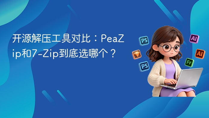 开源解压工具对比：peazip和7-zip到底选哪个？ - php中文网