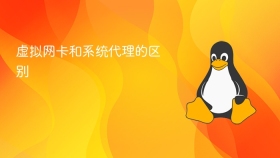 虚拟网卡和系统代理的区别