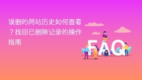 误删的网站历史如何查看？找回已删除记录的操作指南