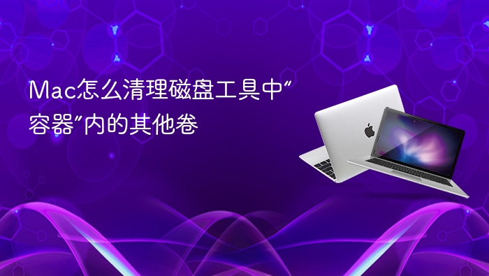 mac怎么清理磁盘工具中“容器”内的其他卷