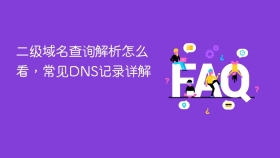 二级域名查询解析怎么看，常见dns记录详解 - php中文网