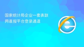 国家统计局企业一套表联网直报平台登录通道