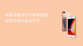 苹果设备序列号保修期查询官方网站直达平台 - php中文网
