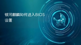 银河麒麟如何进入BIOS设置