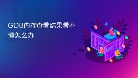 GDB内存查看结果看不懂怎么办