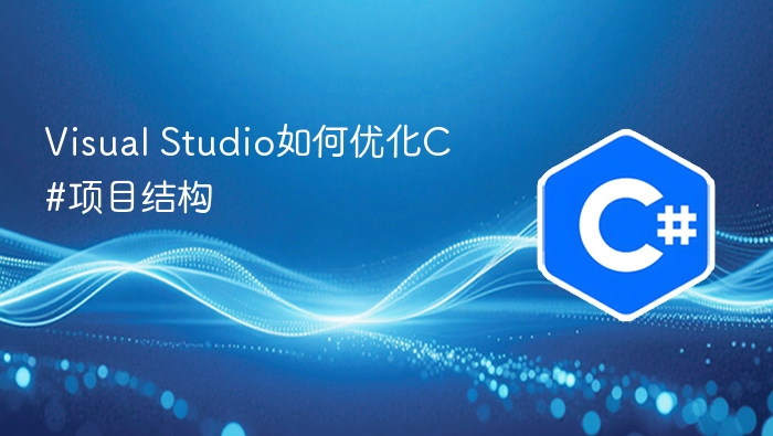 visual studio如何优化c#项目结构