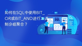 如何在sql中使用bit_or或bit_and进行二进制分组聚合?