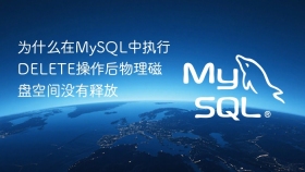 为什么在MySQL中执行DELETE操作后物理磁盘空间没有释放