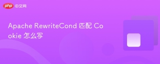 apache rewritecond 匹配 cookie 怎么写