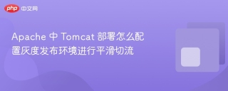 apache 中 tomcat 部署怎么配置灰度发布环境进行平滑切流