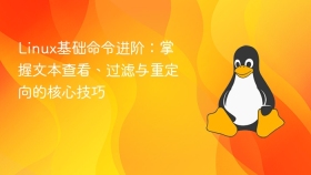 linux基础命令进阶:掌握文本查看、过滤与重定向的核心技巧