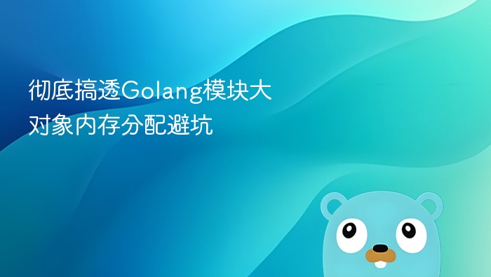 彻底搞透golang模块大对象内存分配避坑