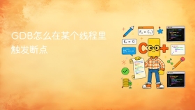 GDB怎么在某个线程里触发断点
