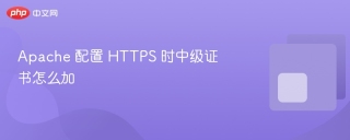 Apache 配置 HTTPS 时中级证书怎么加