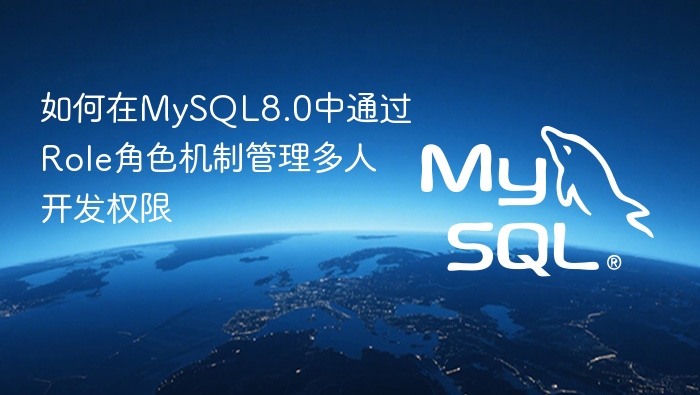 如何在mysql8.0中通过role角色机制管理多人开发权限