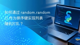 如何通过 random.random() 作为排序键实现列表随机打乱？