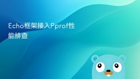 Echo框架接入Pprof性能排查