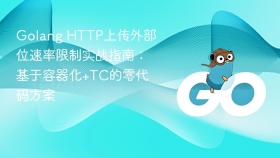 Golang HTTP上传外部位速率限制实战指南：基于容器化+TC的零代码方案