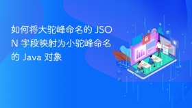 如何将大驼峰命名的 JSON 字段映射为小驼峰命名的 Java 对象