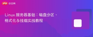 Linux 服务器基础：磁盘分区、格式化与挂载实战教程