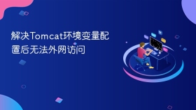 解决Tomcat环境变量配置后无法外网访问