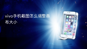 vivo手机截图怎么调整画布大小