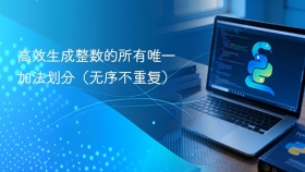 高效生成整数的所有唯一加法划分（无序不重复）
