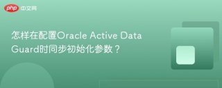 怎样在配置Oracle Active Data Guard时同步初始化参数？