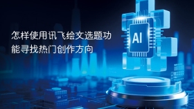 怎样使用讯飞绘文选题功能寻找热门创作方向