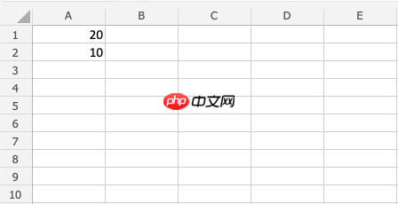 Excel乘法运算符