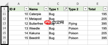 Excel數(shù)據(jù)分析:過濾器