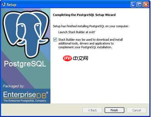 postgresql 安装完成