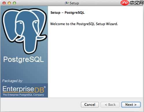 在 Mac 上开始安装 Postgresql