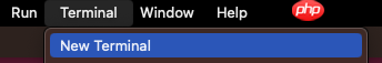 Screenshot New Terminal